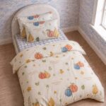 Ballo Printed Single Bed Sheet, Duvet Cover & Pillowcase Set