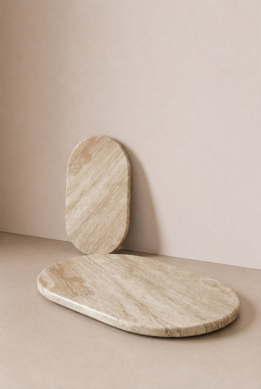 Orlina Beige Travertine Cutting Board