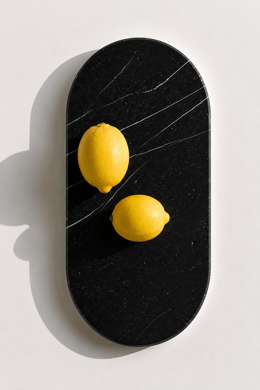 Orlina Black Marquina Marble Cutting Board - Image 2