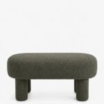 Modiva Olive Wood Bench Pouf