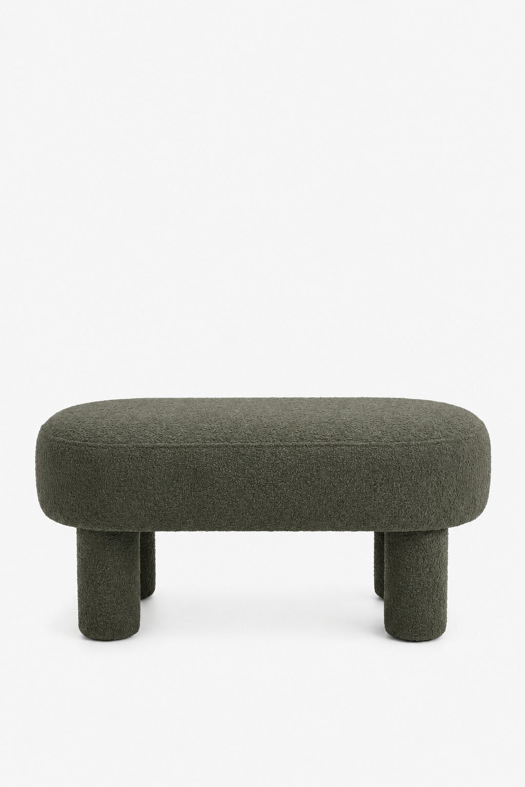 Modiva Olive Wood Bench Pouf