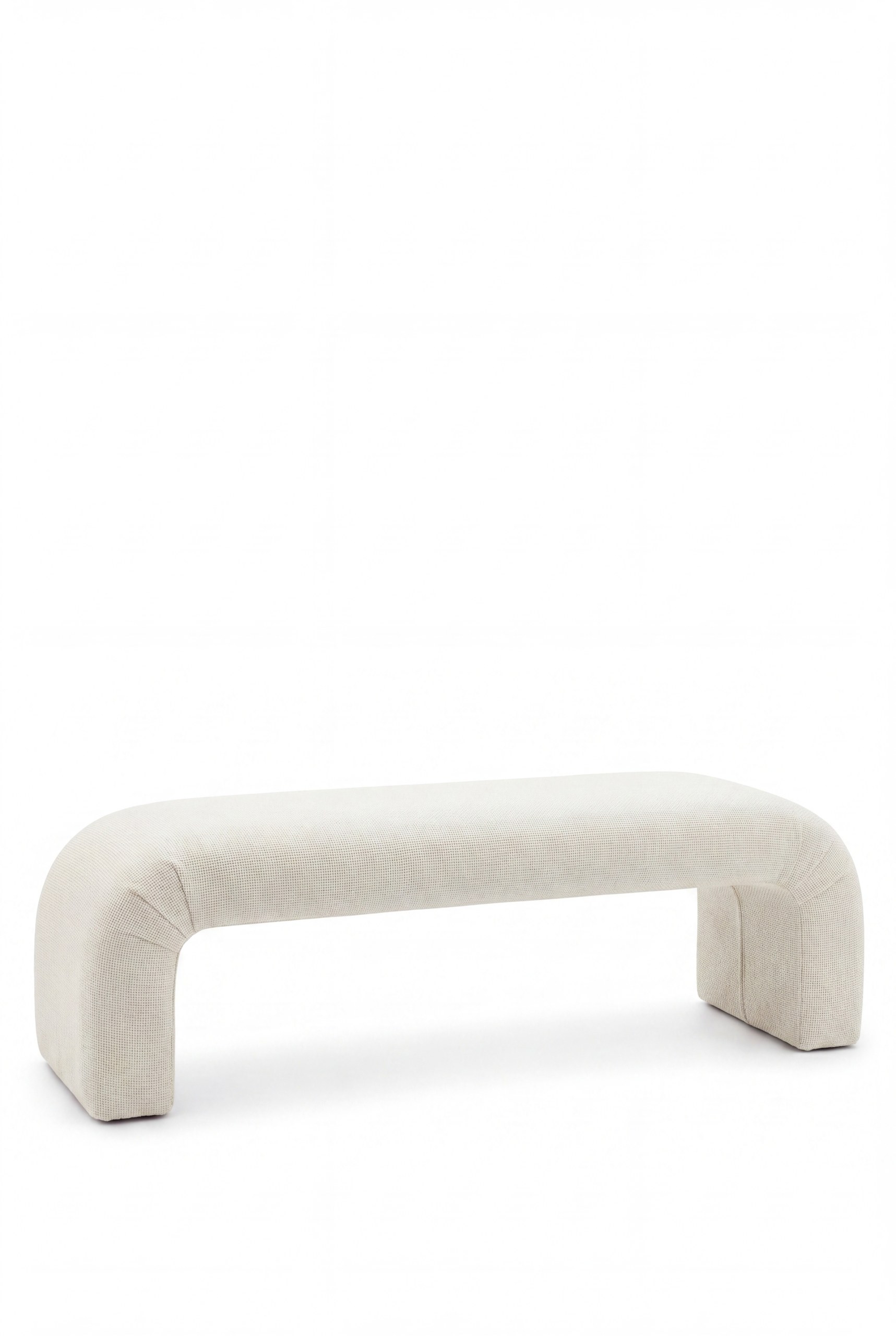 Bram Ivory Arch Bench