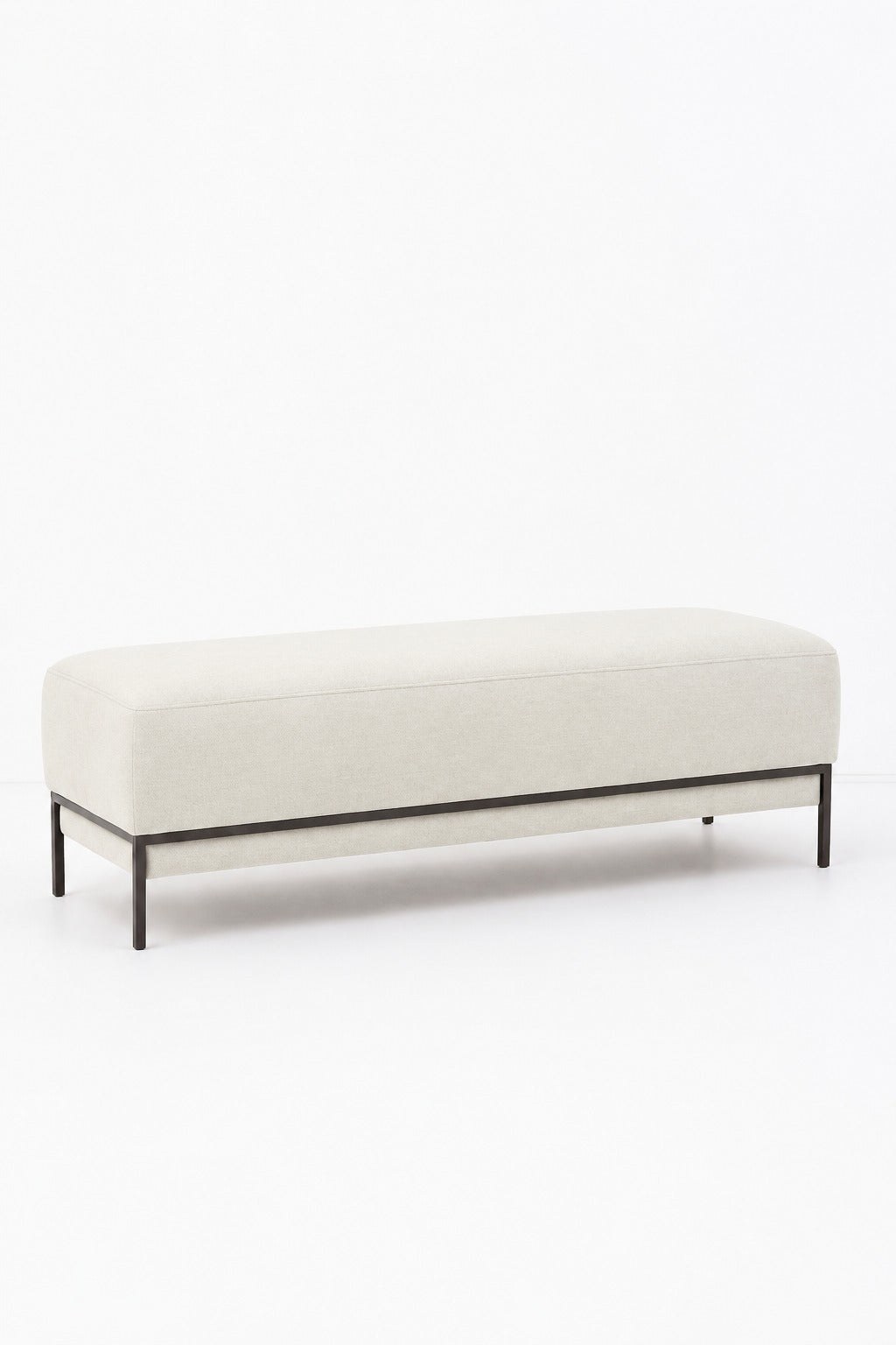 Lunis Ivory Bench