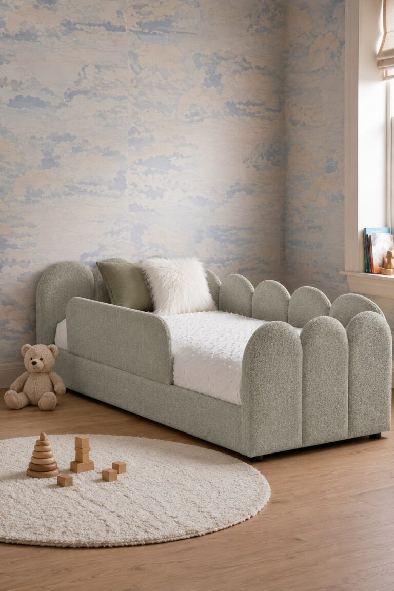 Telo Kids Soft Sage Toddler Bed