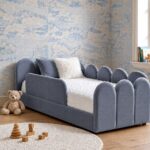 Telo Kids Dusty Blue Toddler Bed