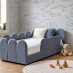 Telo Kids Dusty Blue Toddler Bed