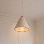 Cevara Travertine Hanging Pendant
