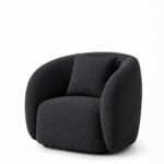 Amanti Charcoal Lounge Sofa Chair