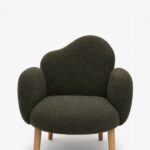 Arlisse Olive Wood Kids Lounge Chair