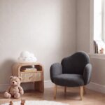 Arlisse Charcoal Kids Lounge Chair
