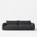Alannah Charcoal Modular 3 Seater Sofa