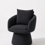 Alune Charcoal Accent Chair
