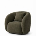 Amanti Olive Wood Lounge Sofa Chair