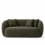 Amanti Olive Wood 3 Seater Sofa