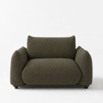 Alannah Olive Wood Sofa Chair