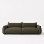 Alannah Olive Wood Modular 3 Seater Sofa