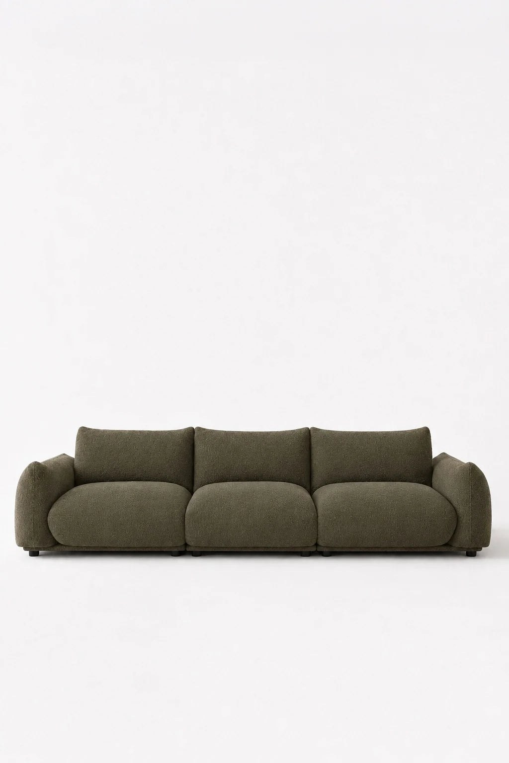 Alannah Olive Wood Modular 4 Seater Sofa