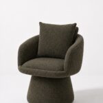 Alune Olive Wood Accent Chair