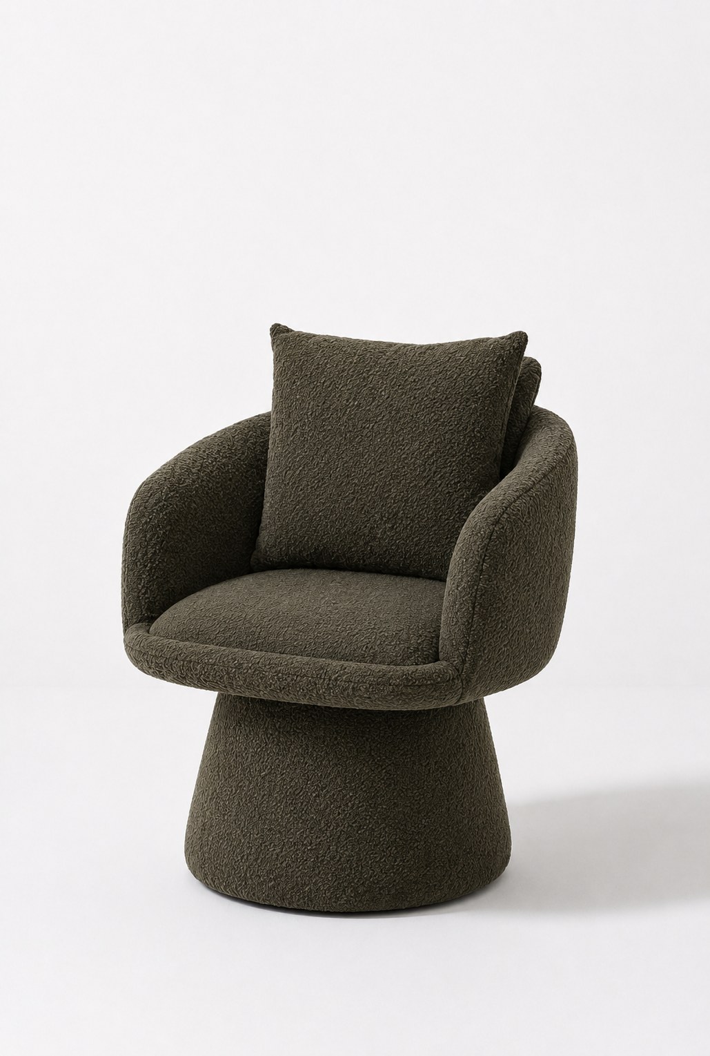 Alune Olive Wood Accent Chair