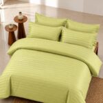 Elvarno Beechnut Bed Sheet Duvet Cover and Pillow Cases Set