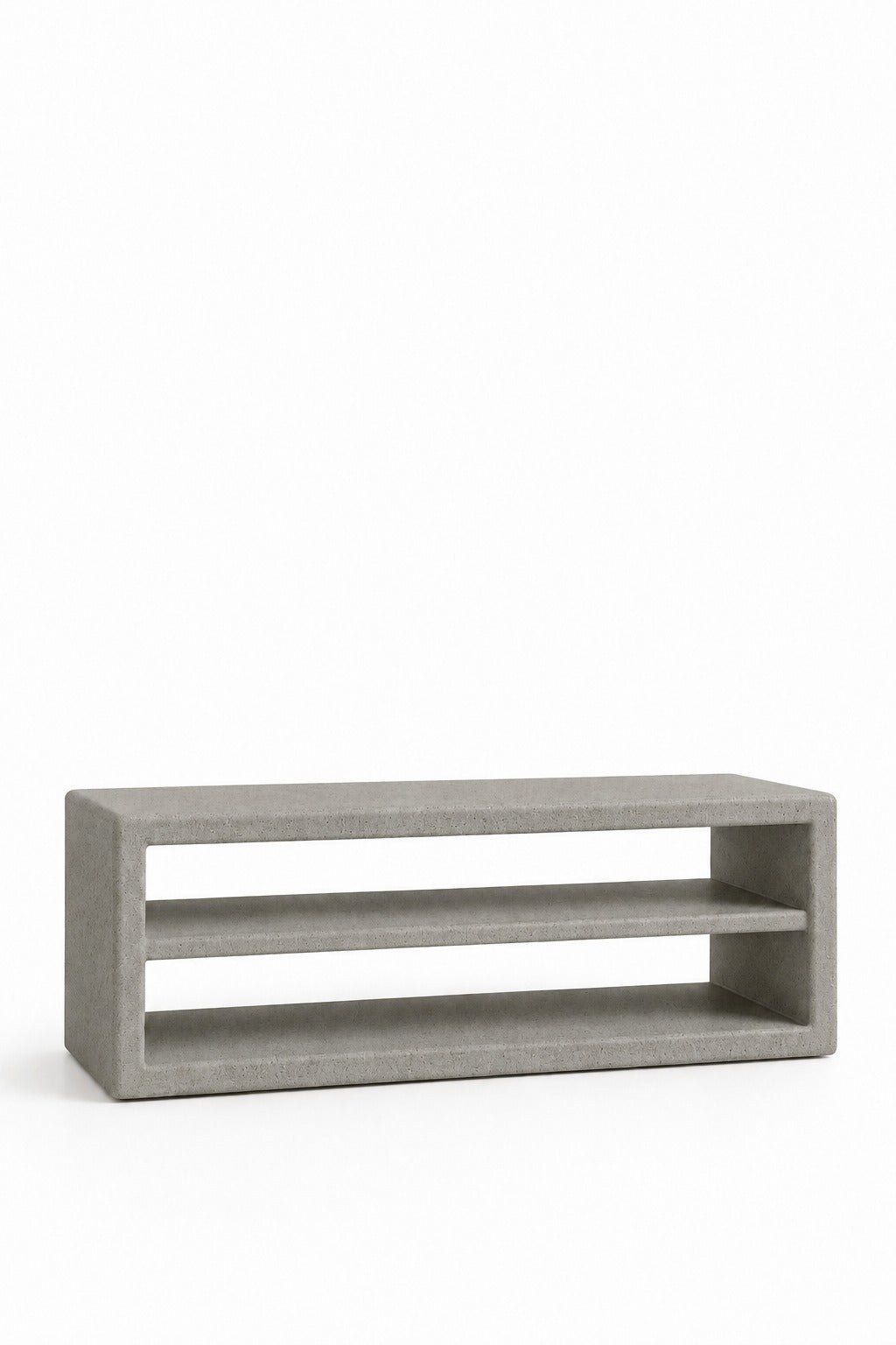 Nysa Ash Grey Speckled Microconcrete TV Unit - Image 2