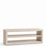 Nysa Light Beige Microconcrete TV Unit