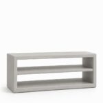 Nysa Light Grey Microconcrete TV Unit