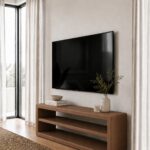 Nysa Mocha Microconcrete TV Unit