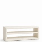 Nysa Off White Microconcrete TV Unit