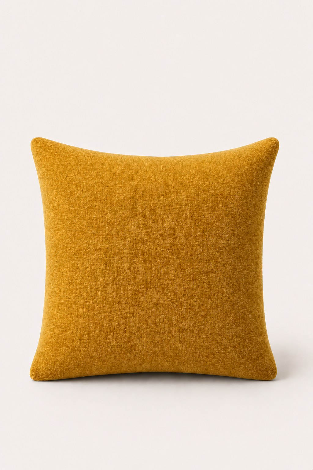 Soreva Mustard Square Cushion Cover