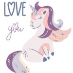 Dreamy Unicorn Wall Art