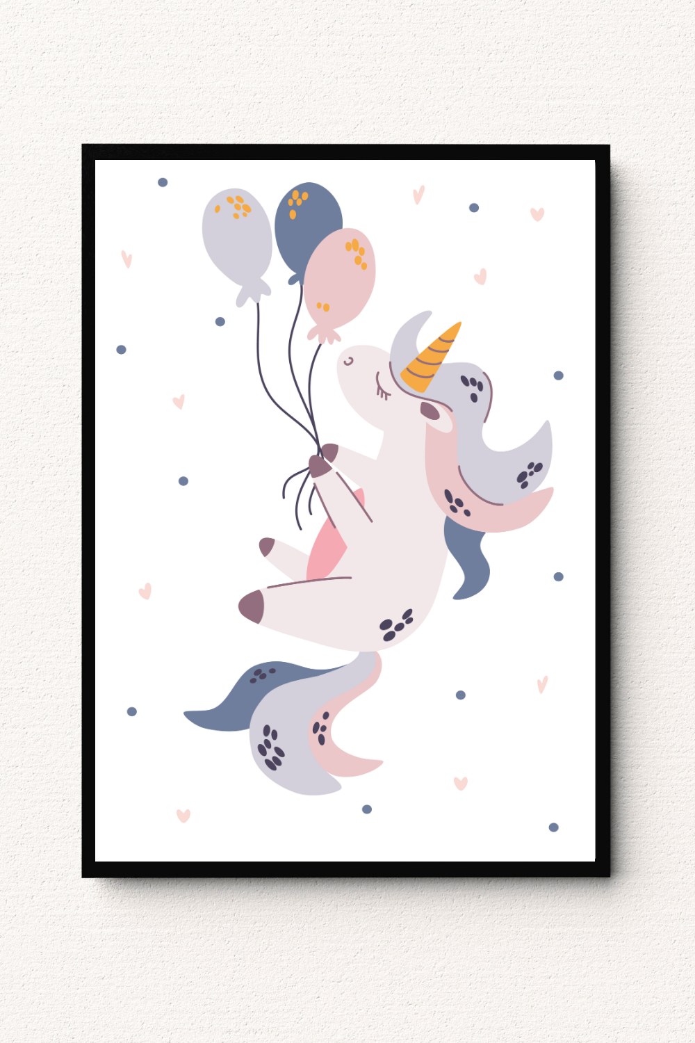 Flying Unicorn Wall Art