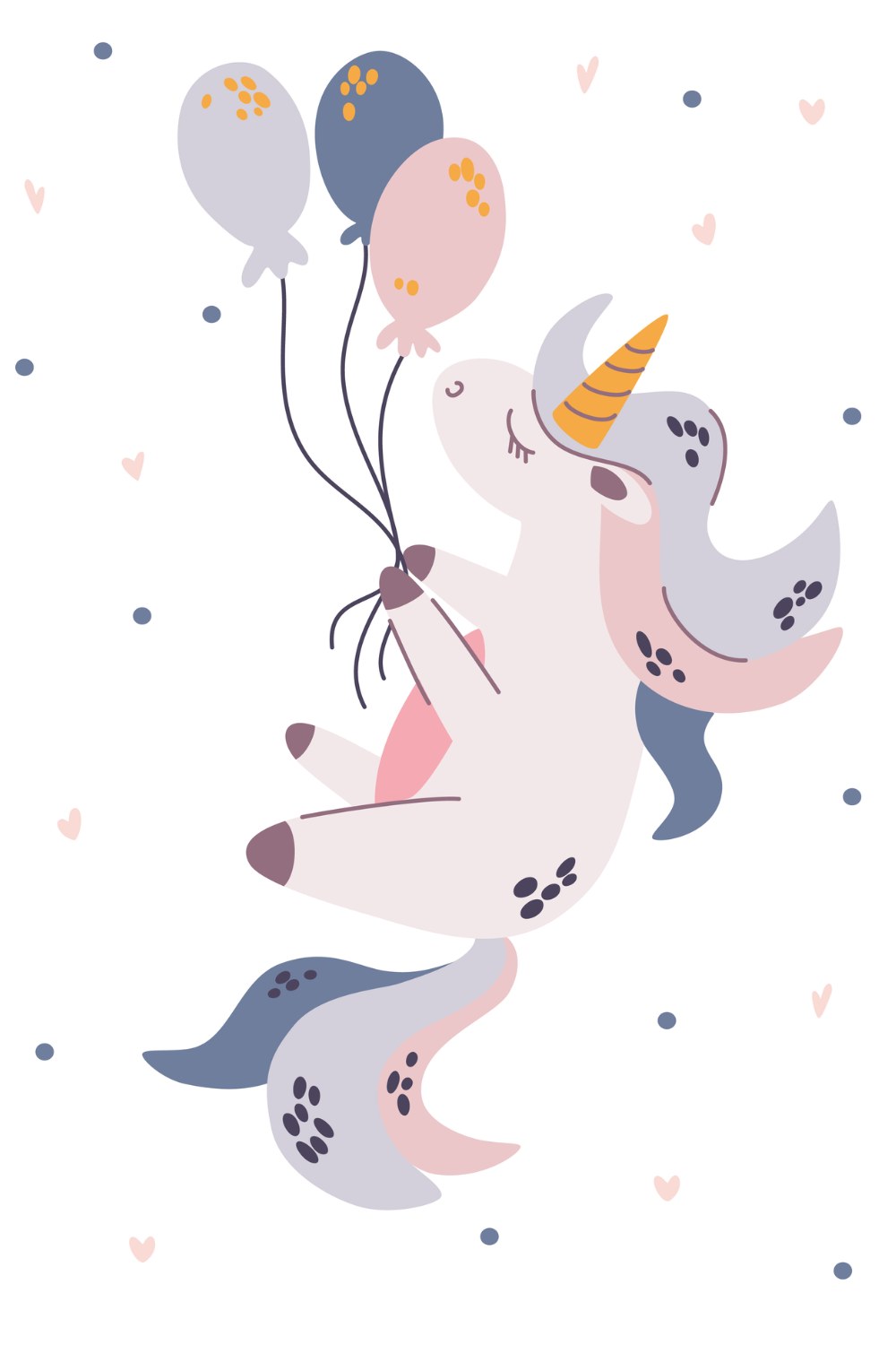 Flying Unicorn Wall Art - Image 2