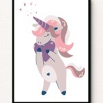 Sweetheart Unicorn Wall Art