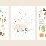 Little Fox Hearts Wall Art