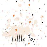Little Fox Hearts Wall Art