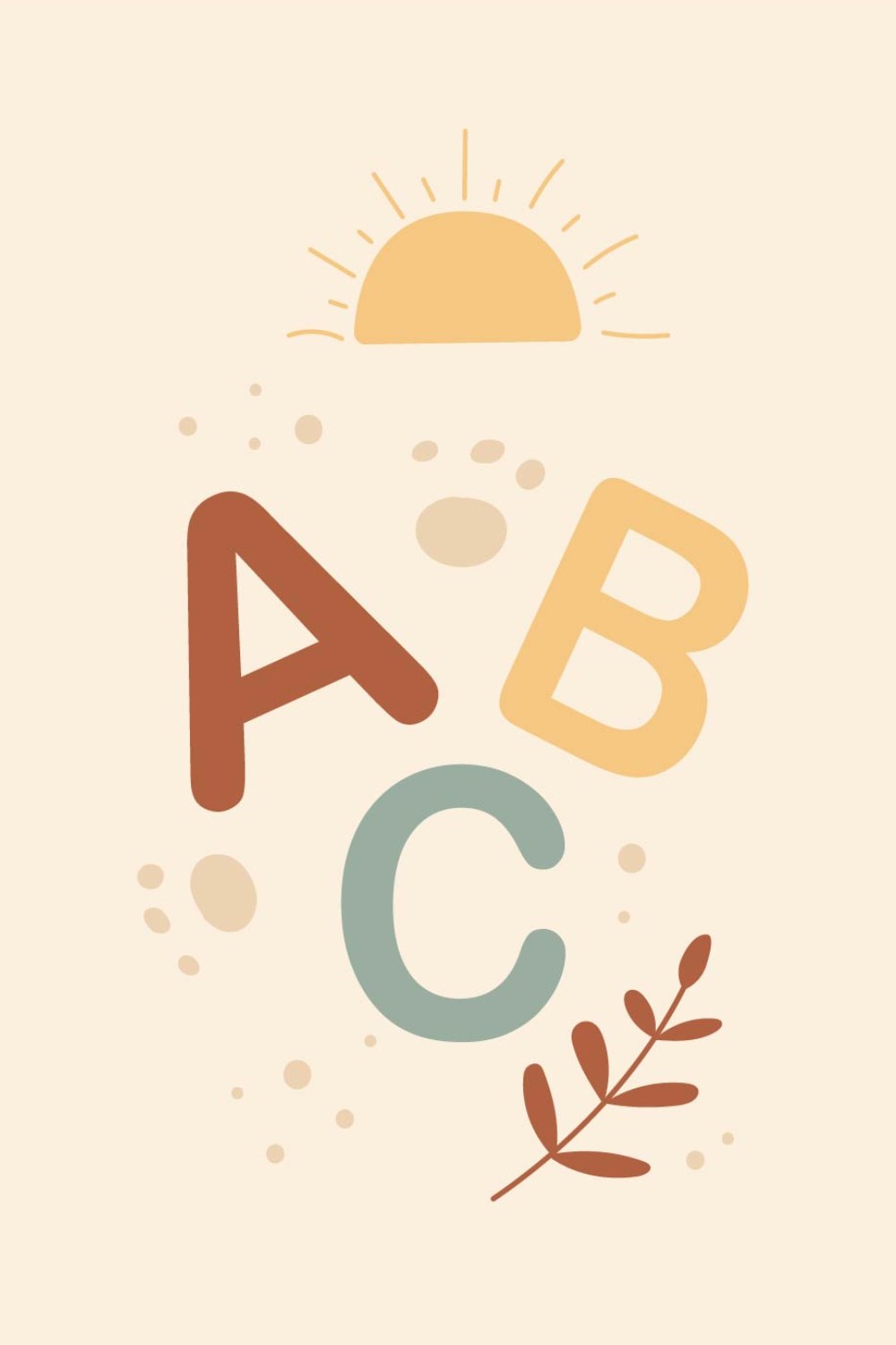 Lion Alphabet Wall Art - Image 2