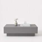 Azalea Ash Grey Microconcrete Coffee Table
