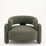 Evalina Moss Green Sofa Chair