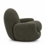 Cirella Olive Wood Lounge Chair