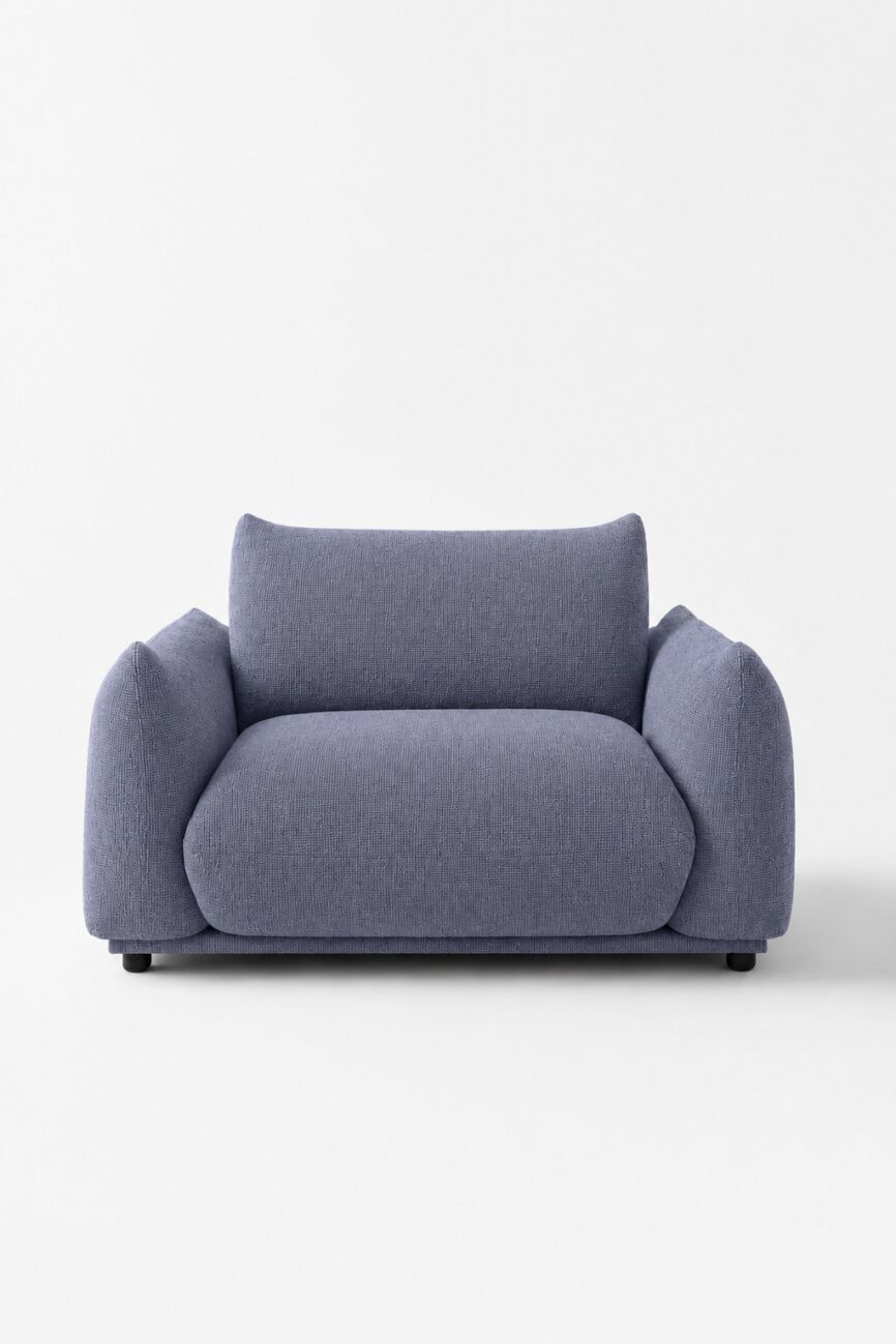 Alannah Dusty Blue Sofa Chair