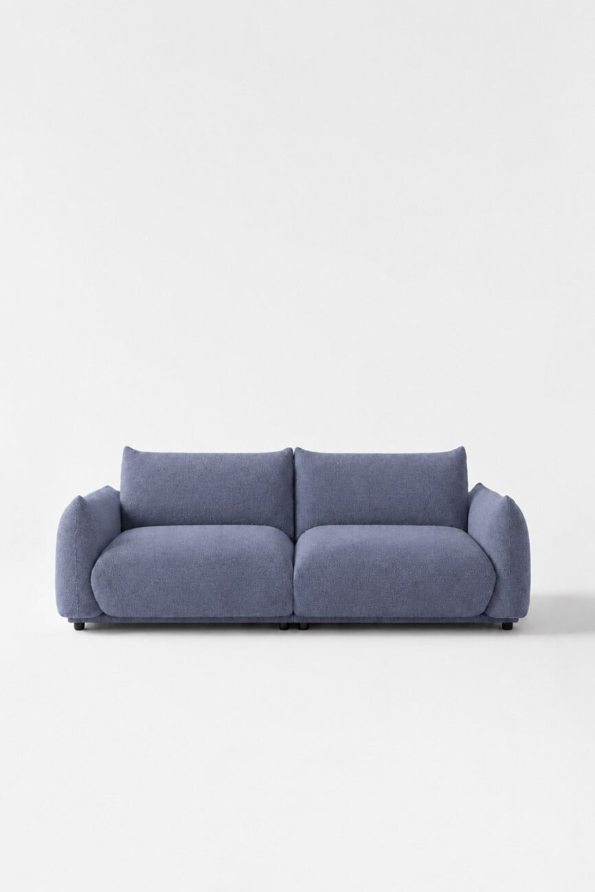 Alannah Dusty Blue Modular 2 Seater Sofa