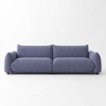 Alannah Dusty Blue Modular 3 Seater Sofa