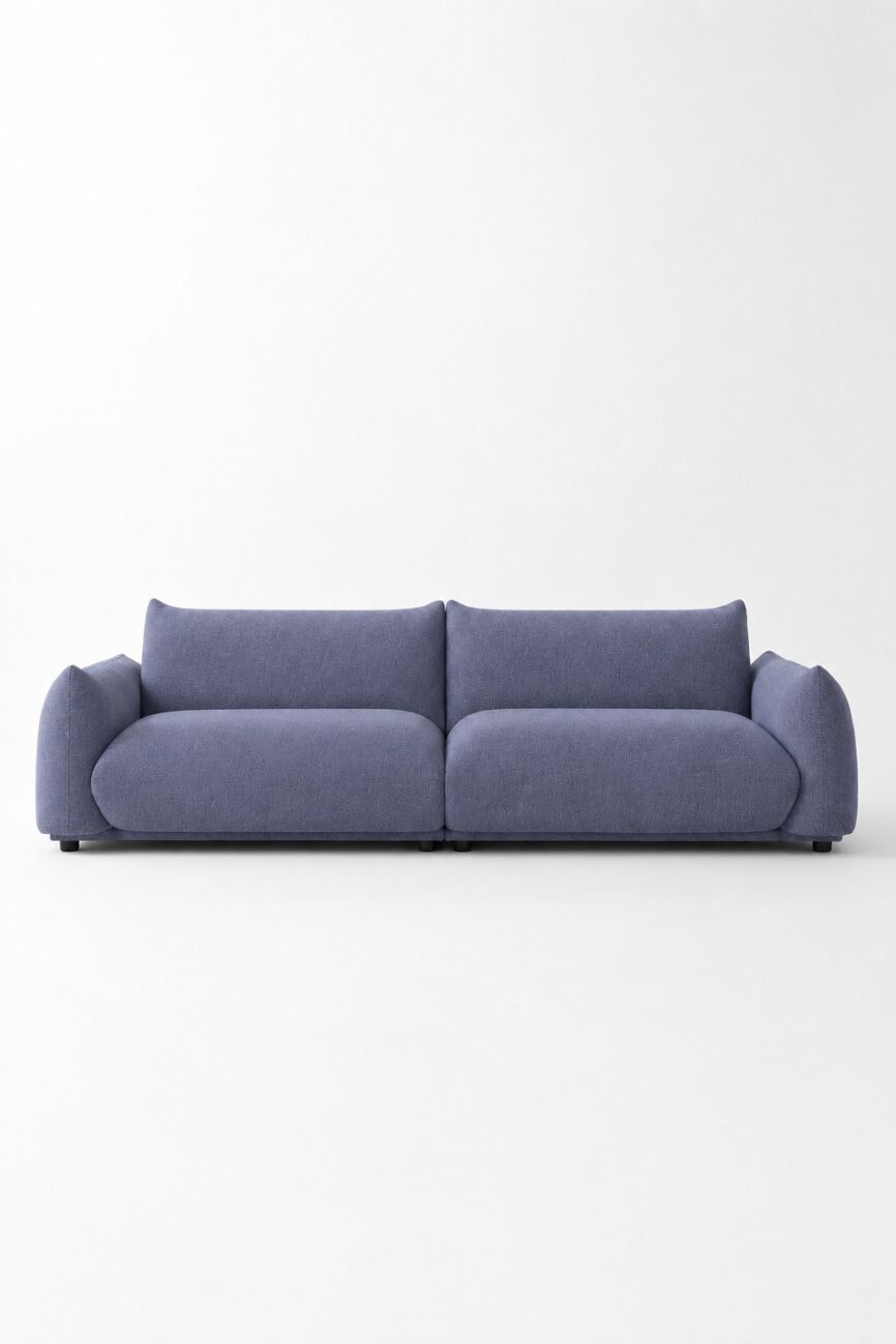 Alannah Dusty Blue Modular 3 Seater Sofa
