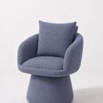 Alune Dusty Blue Accent Chair