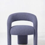 Arova Dusty Blue Dining Chair
