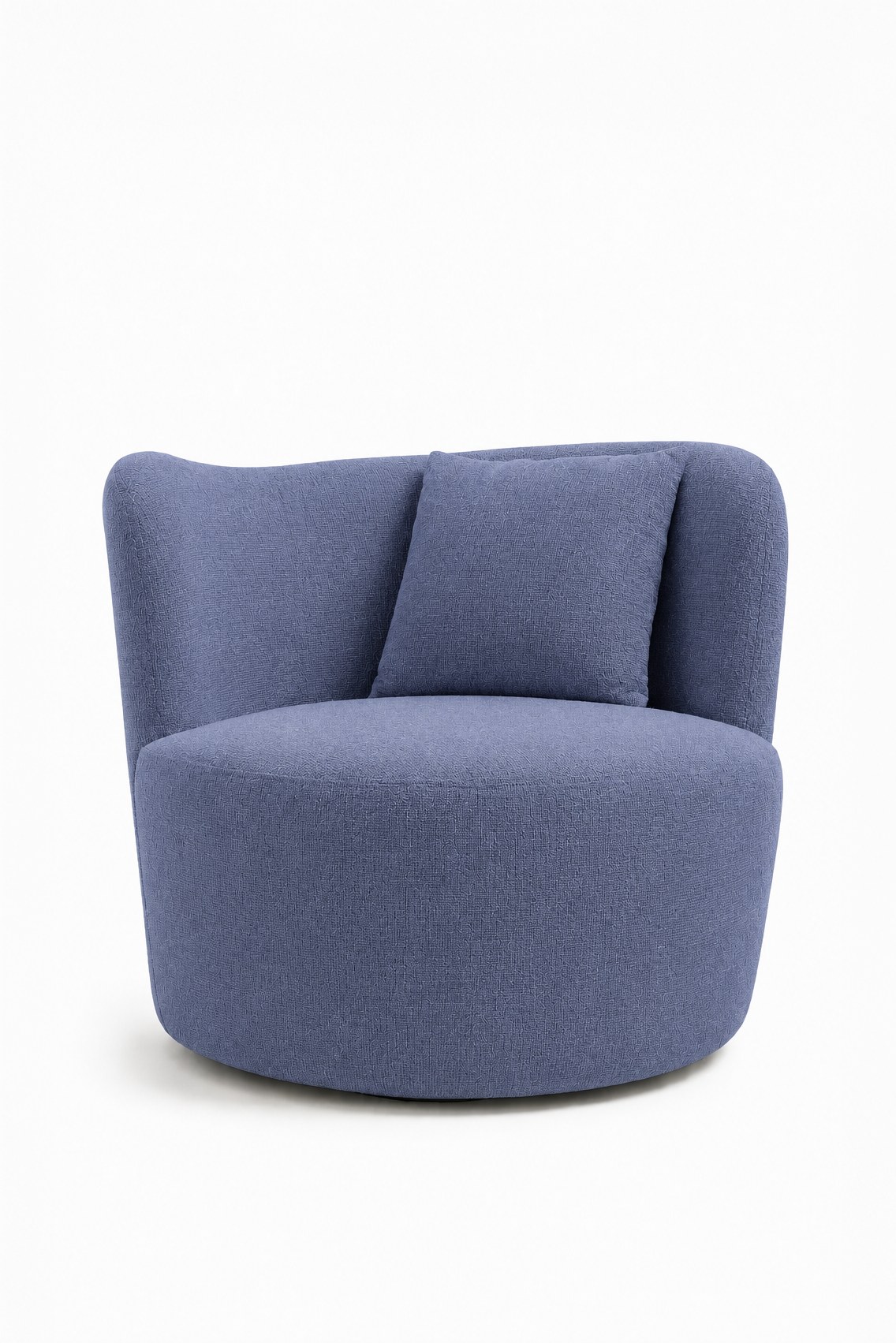 Bronte Dusty Blue Swivel Sofa Chair