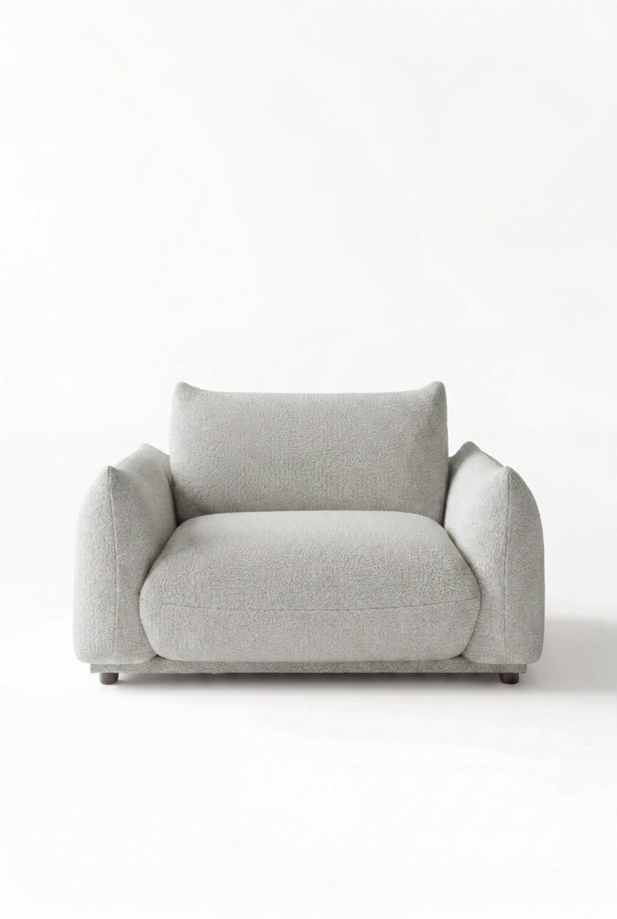 Alannah Light Grey Sofa Chair