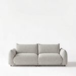 Alannah Light Grey Modular 2 Seater Sofa