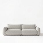 Alannah Light Grey Modular 3 Seater Sofa